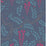 Cole & Son Egerton Indigo Wallpaper Sample 100/9042.CS.0