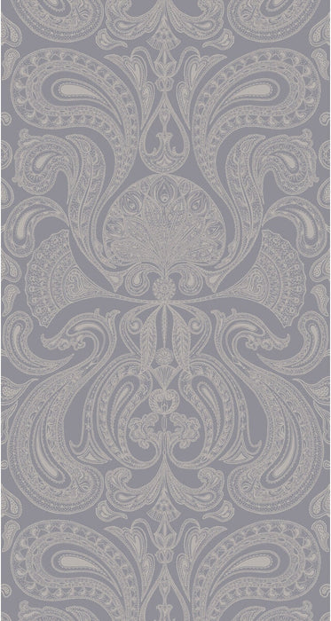 Cole & Son Malabar Silver/Grey Wallpaper Sample 95/7042.CS.0
