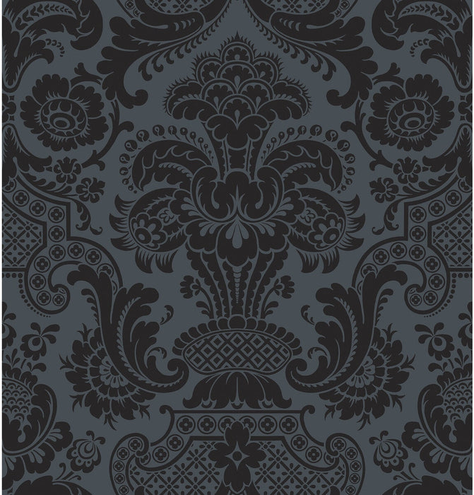 Cole & Son Petrouchka Charcoal Wallpaper Sample 108/3013.CS.0