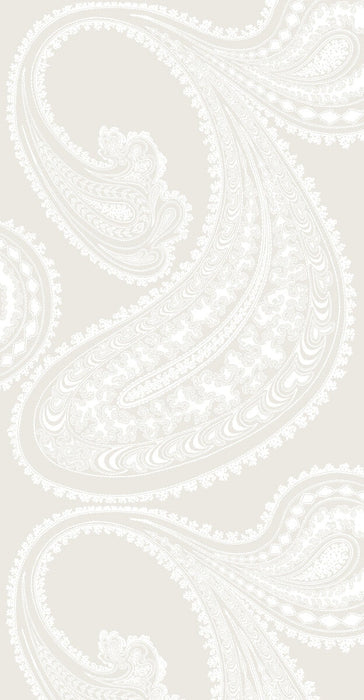 Cole & Son Rajapur White/Shell Wallpaper Sample 95/2010.CS.0