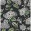 Cole & Son Ramo Di Ortensia Charcoal Wallpaper Sample 123/8038.CS.0