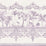 Cole & Son Rou Border Dove Wallpaper Sample 99/10043.CS.0