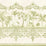 Cole & Son Rou Border Old Olive Wallpaper Sample 99/10045.CS.0