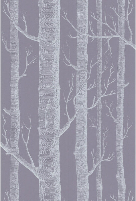 Cole & Son Woods Ivory/Lilac Wallpaper Sample 69/12151.CS.0