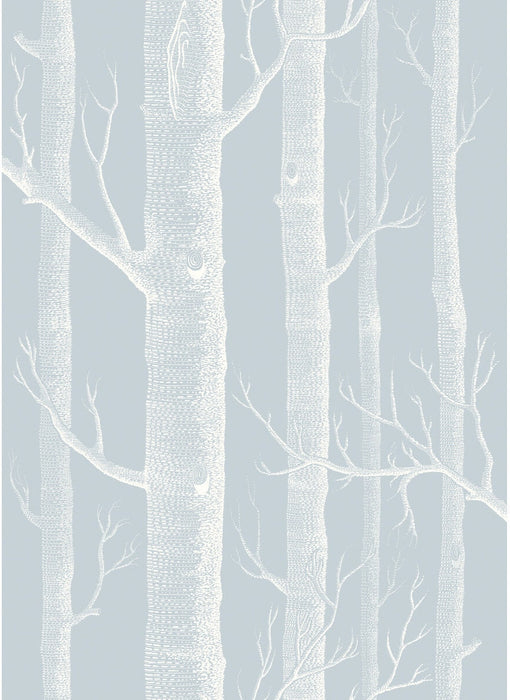 Cole & Son Woods Powder Blue Wallpaper Sample 103/5022.CS.0