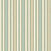 GP & J Baker Melbourne Stripe Aqua Wallpaper Sample BW45131.4.0