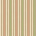 GP & J Baker Melbourne Stripe Soft Red/Green Wallpaper Sample BW45131.6.0