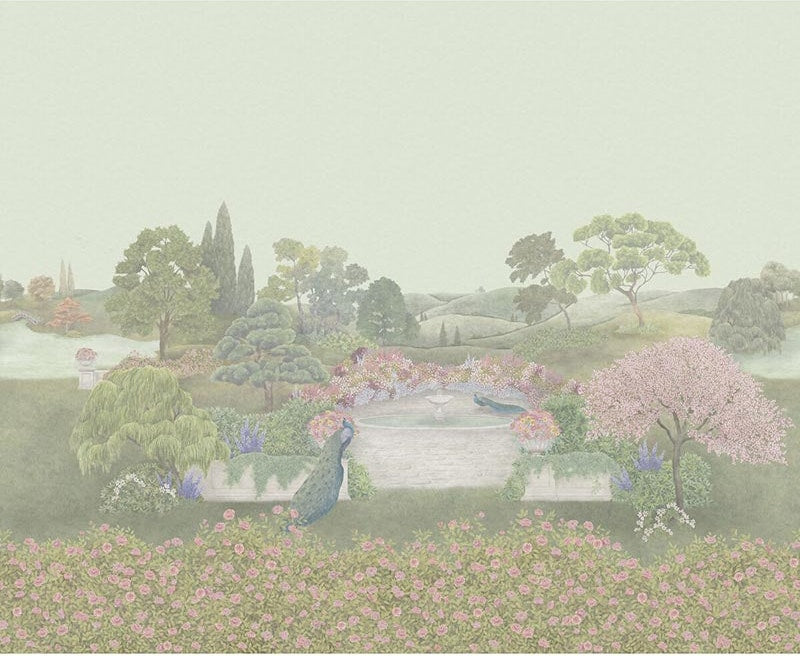 Cole & Son Idyll Blush Pearl Wallpaper Sample 120/1001M.CS.0