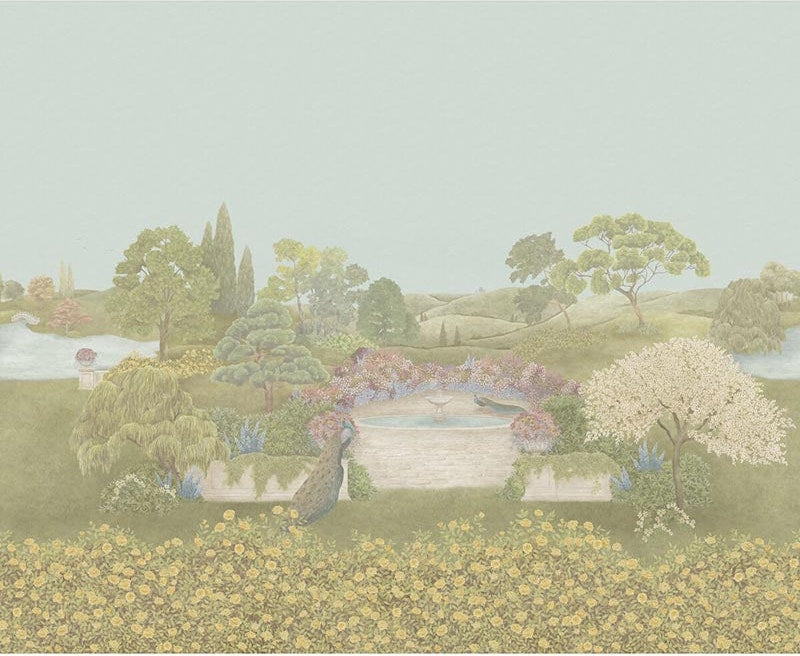 Cole & Son Idyll Honey Citrine Wallpaper Sample 120/1004.CS.0