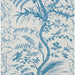 Brunschwig & Fils Bird And Thistle Blue Wallpaper Sample BR-69518.222.0