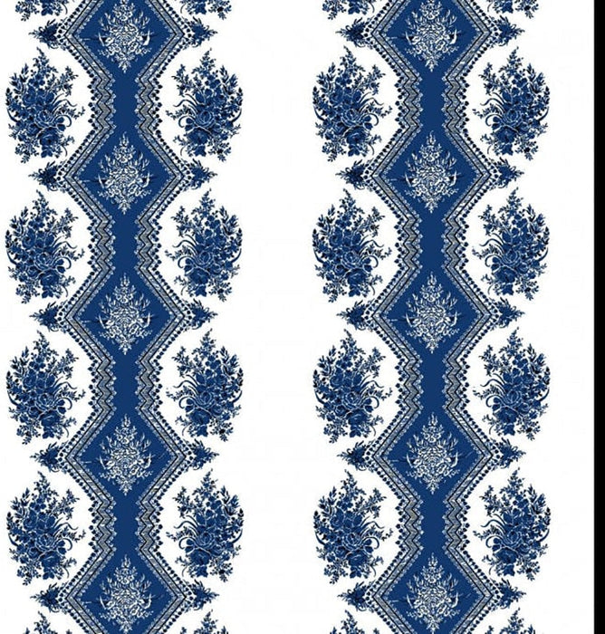 Brunschwig & Fils Coppelia Blue Wallpaper Sample P8015105.5.0