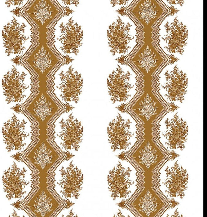 Brunschwig & Fils Coppelia Tobacco Wallpaper Sample P8015105.46.0