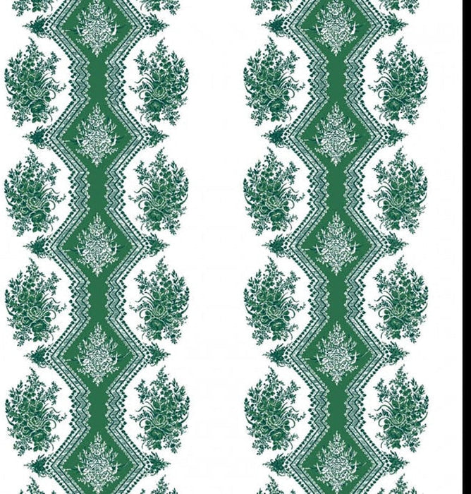Brunschwig & Fils Coppelia Emerald Wallpaper Sample P8015105.53.0