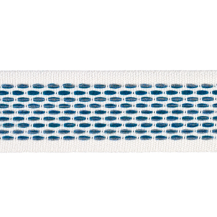 Schumacher Portola Tape Indoor/Outdoor Slate Trim 79426