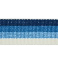 Schumacher Ombre Tape Indoor/Outdoor Blue Trim 79430