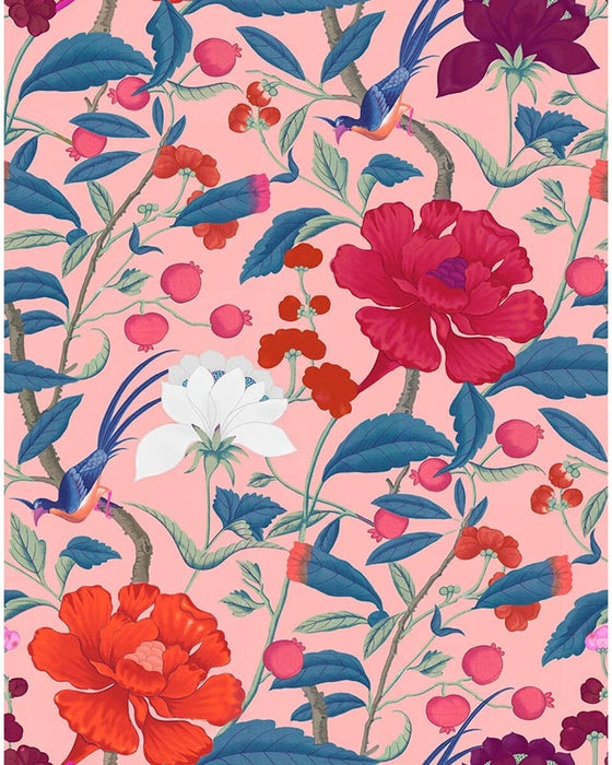 Gaston Y Daniela Manila Rosa Wallpaper Sample GDW5771.003.0