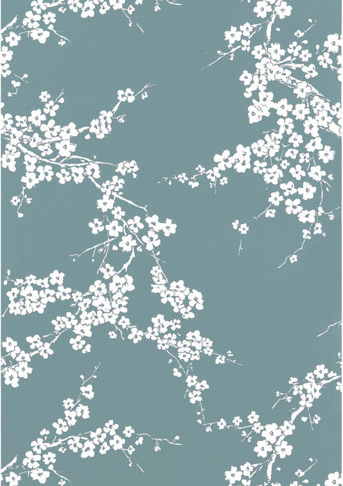 Gaston Y Daniela Primavera Azul Claro Wallpaper Sample GDW5108.008.0