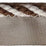 Lee Jofa Strpd Cable Cord Flax & Bronze Trim Sample TL10188.166.0