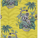 Clarke & Clarke Lemur Lime Wallpaper Sample W0103/02.CAC.0