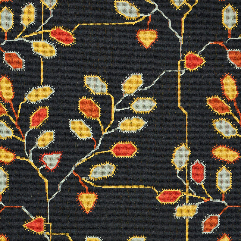 Schumacher Tumble Weed Epingle Soot Fabric 79512