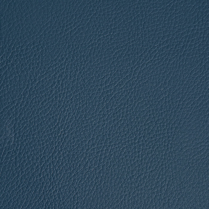 Schumacher Vegan Leather Indoor/Outdoor Navy Fabric 79558