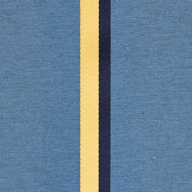Schumacher Larivey Stripe Slate Fabric 79560