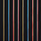 Schumacher Larivey Stripe Charcoal Fabric 79561