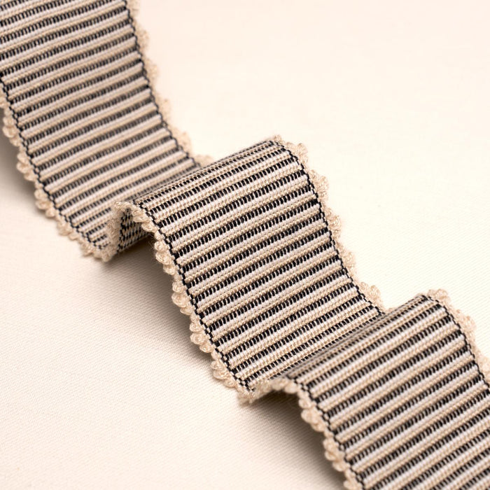 Schumacher Obi Tape Liquorice Trim 79726