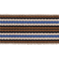 Schumacher Topaki Stripe Tape Medium Bluebell Trim 79750