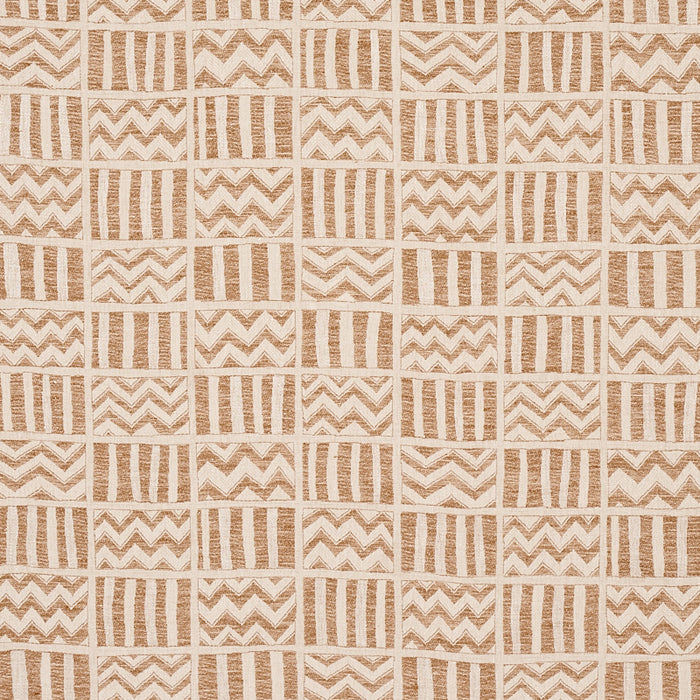 Schumacher Kudu Sand Fabric Sample 79761