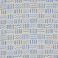 Schumacher Kudu Blue Fabric 79762
