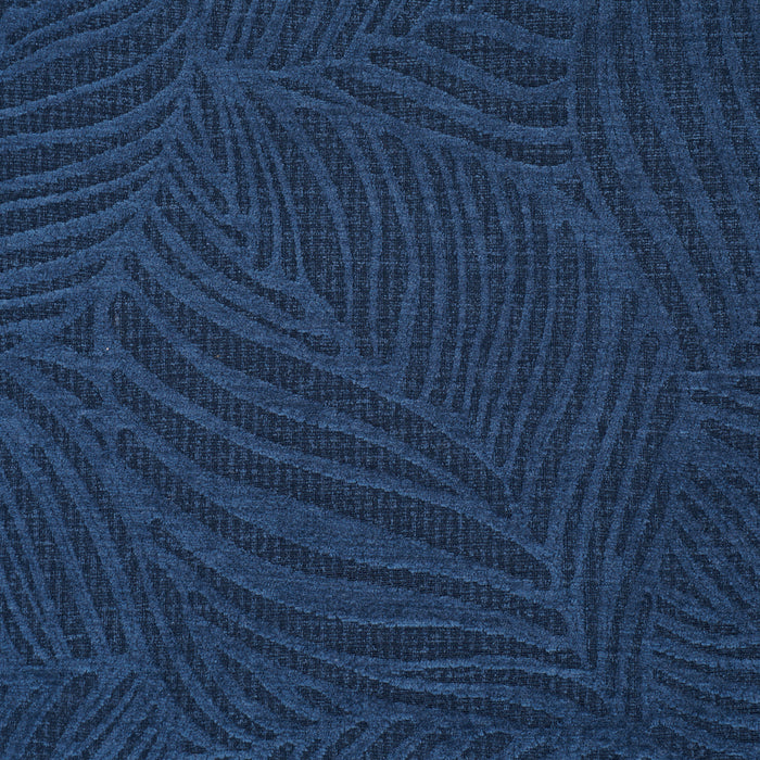 Schumacher Vicente Performance Velvet Indigo Fabric 79791