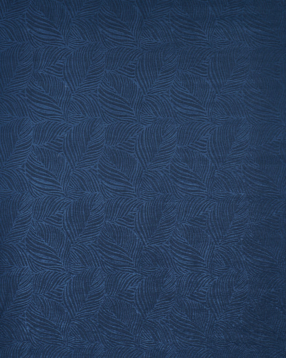 Schumacher Vicente Performance Velvet Indigo Fabric Sample 79791