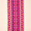 Schumacher Sandor Stripe Embroidery Magenta Fabric 79831