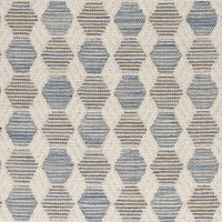 Schumacher Coquina Performance Blue Fabric 79840