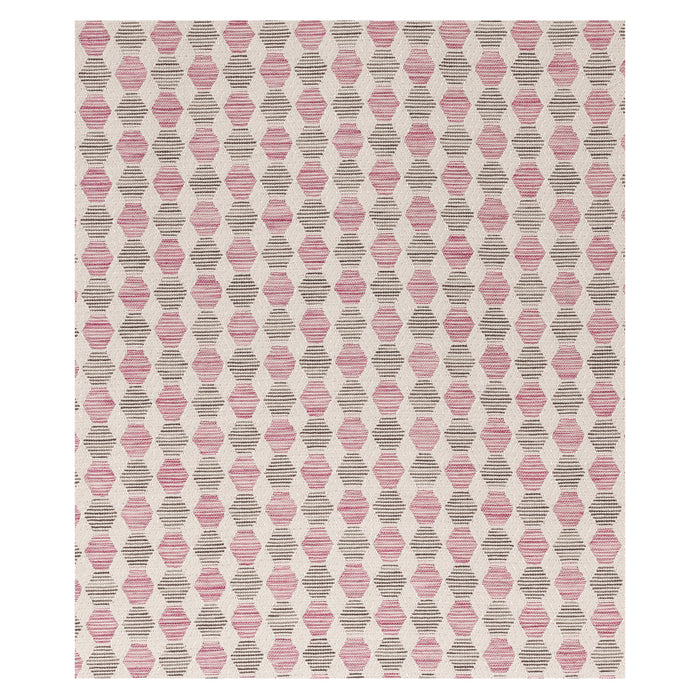 Schumacher Coquina Performance Pink Fabric Sample 79842