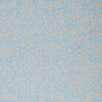 Schumacher Tiana Embroidery Chambray Fabric 79860