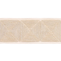 Schumacher Nautilina Embroidered Tape Ivory Trim 79891