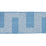 Schumacher Matrix Tape Ivory On Sky Trim Sample 79930