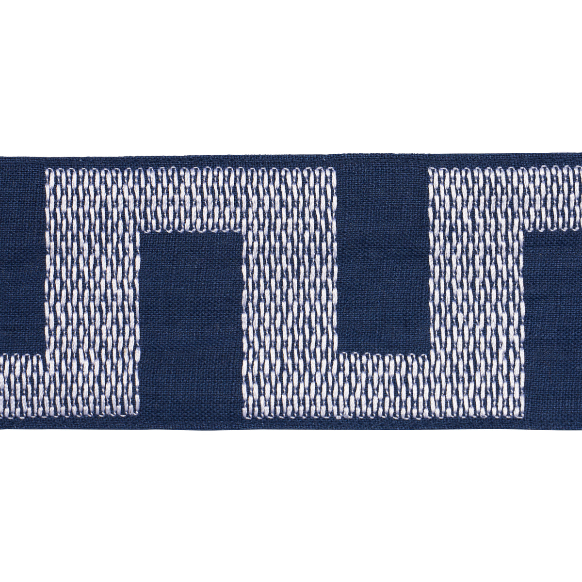 Schumacher Matrix Tape Navy Trim Sample 79933