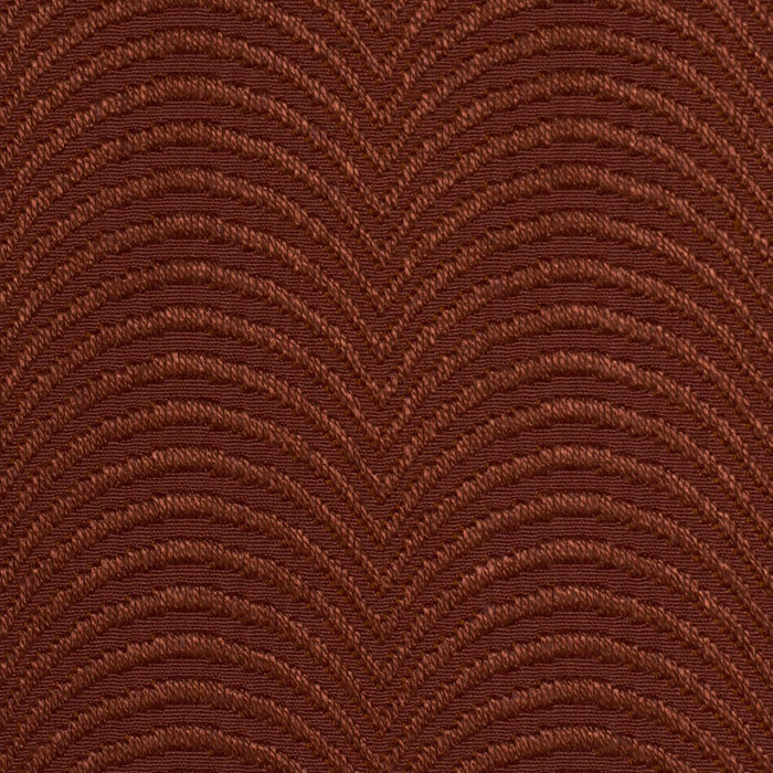 Schumacher Hurdles Performance Terracotta Fabric 79966