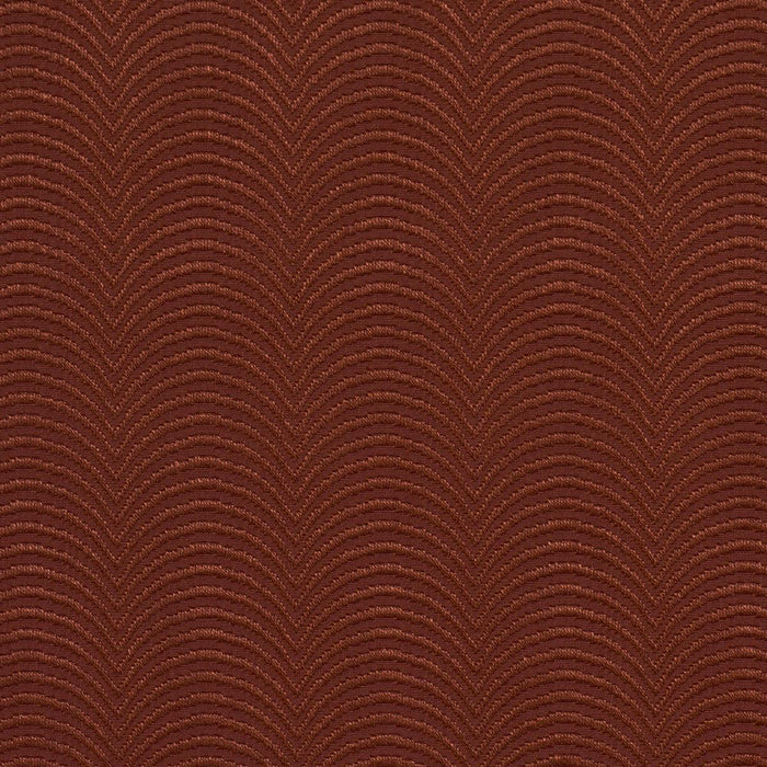 Schumacher Hurdles Performance Terracotta Fabric 79966
