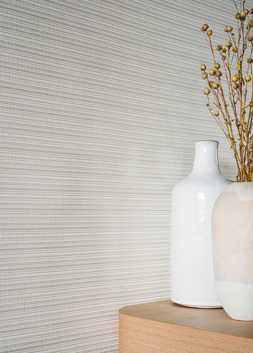 Pierre Frey Aiko Champagne Wallpaper Sample FP646002