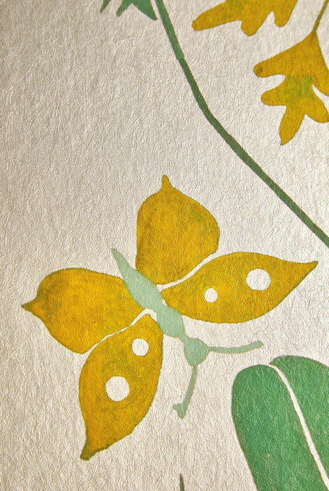 Pierre Frey Pre D'Ete Nacre Glacier Wallpaper FP222001