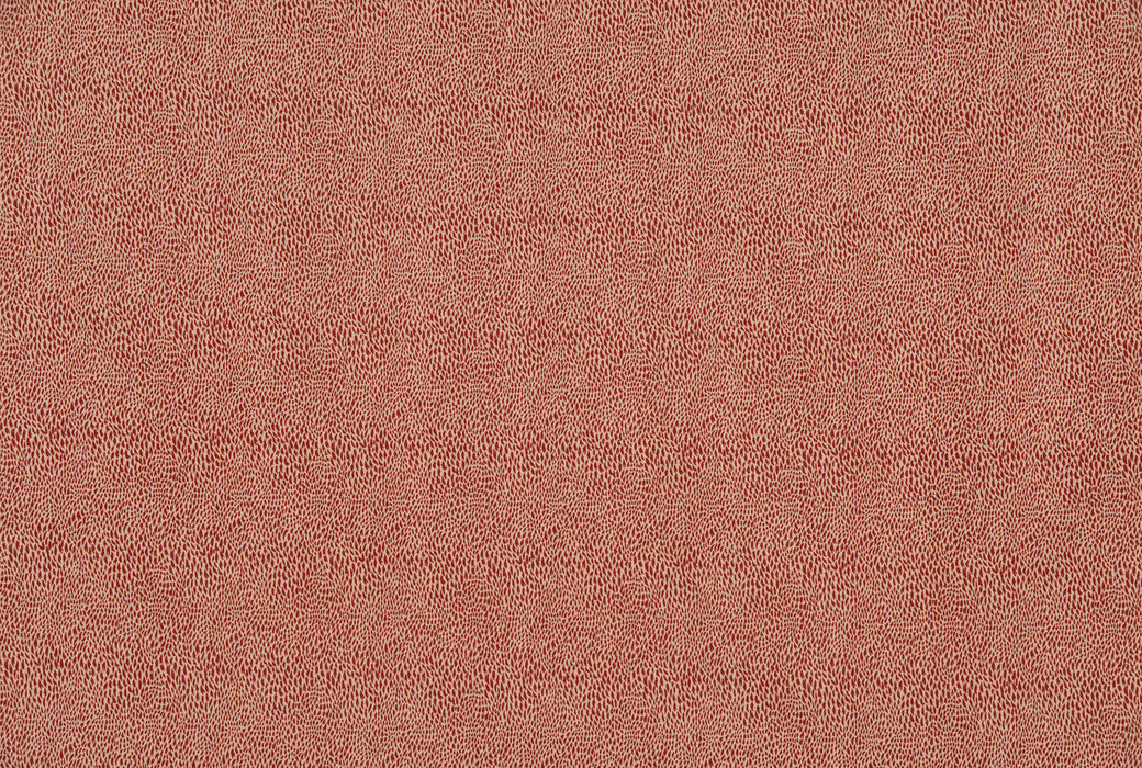 Le Manach Plumettes Rouge De Chine Fabric Sample L4172011