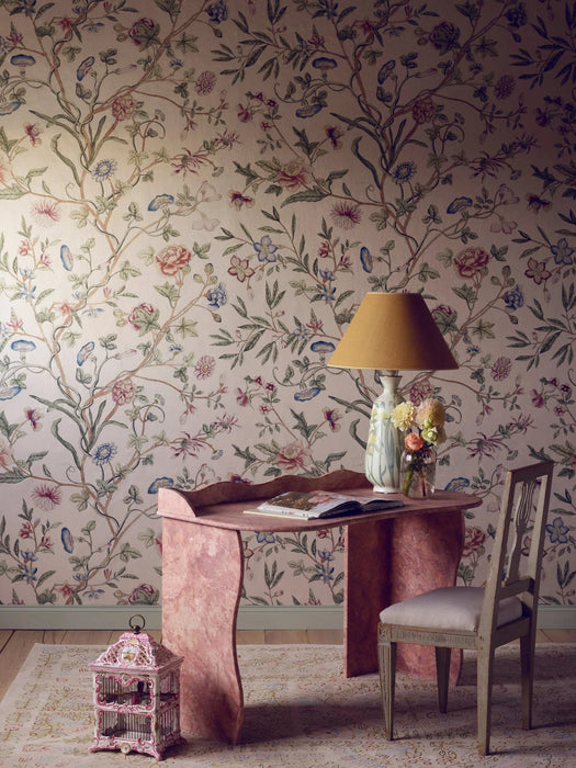 Pierre Frey Sceaux nacre Glacier Wallpaper FP265001