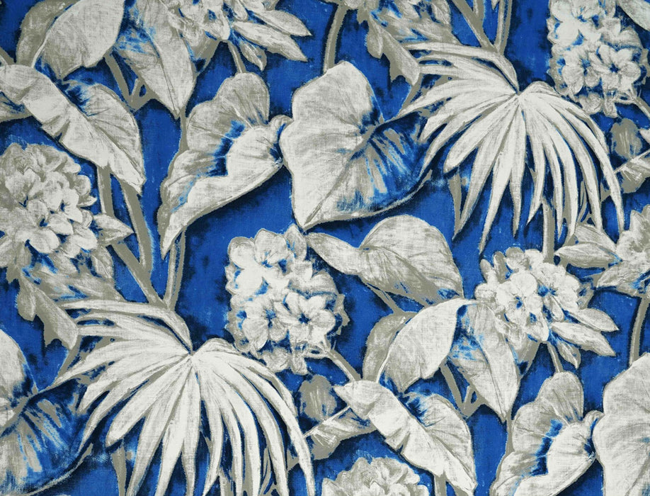 Jim Thompson Palm Isle Lapis Fabric Sample JT013762003