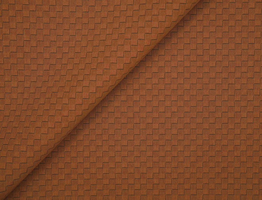 Jim Thompson Pandan Terra Cotta Fabric Sample JT013825003