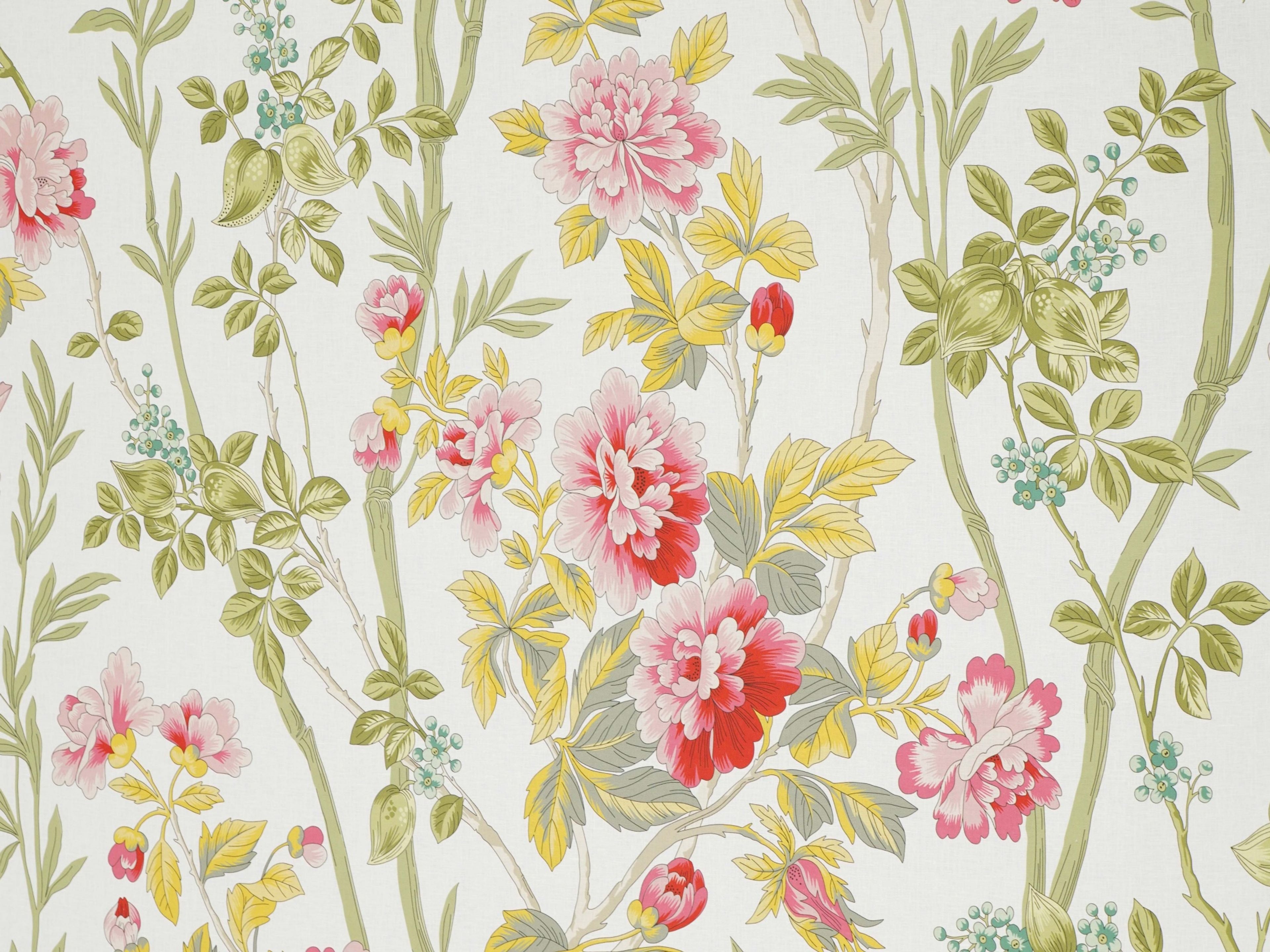 Jim Thompson Summer Peony Bloom Fabric JT013892001