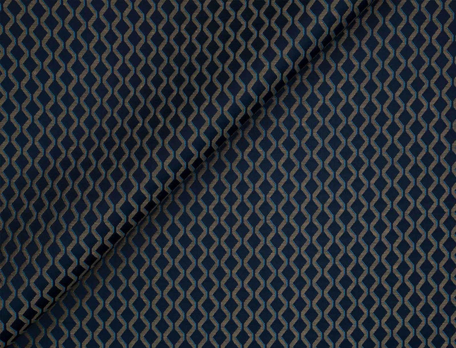 Jim Thompson Undulation Indigo Fabric Sample JT013861005